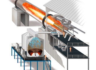 Ilustração de um Sistema de Plasma Gaseificação