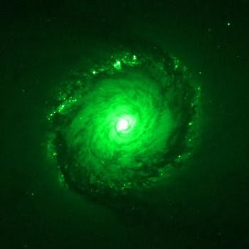 Magnífica Galáxia Espiral  NGC 1512 (Fonte: Nasa)