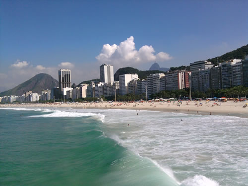 O Eterno Mar Brilhante de Copacabana