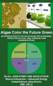 Algas - Algae Color The Future Green eBook dos Drs. Kyndt e DSilva (no Amazon.com)