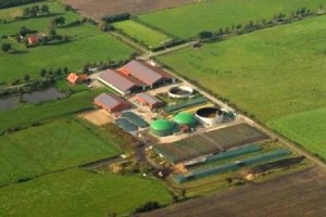 Biogás - Central de Biogas Integrada a Fazenda (Fonte: Wikipedia)