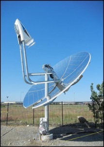Energia Solar Concentrada – Sistema PNNL Solar-Gás (crédito: PNNL)