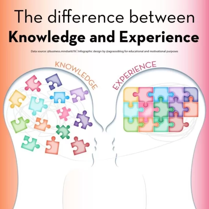 Conhecimento versus Experiência