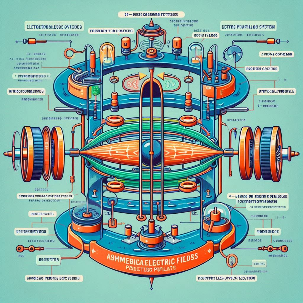 Campos elétricos assimétricos e pressão eletrostática